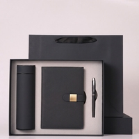 Set de Regalo Corporativo de Lujo con Logotipo Personalizado, Recuerdo de Boda VIP para Oficina, Regalo para Invitados, Novedoso Artículo de Marketing para Relaciones, Tamaño A5, Grabado en Relieve