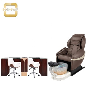 Sillón de mediados de siglo, silla combinada de pedicura, silla manual de manicura y pedicura - Product Image 4
