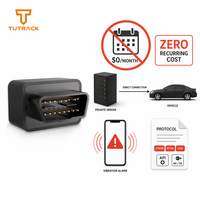 Traceur GPS OBD pour véhicule 4G sans frais récurrents avec positionnement en temps réel (GPS, BDS, LBS), géolocalisation et alarme de vibration
