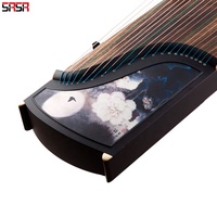Chinese Zither 21 String Sandalwood Gu Zheng Instrument Gu Zheng Zither Musical Instrument