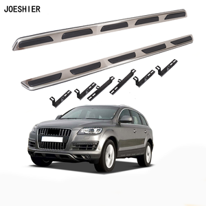 JOESHIER - Estribos Laterales de Aleación de Aluminio de Alta Calidad, Juego Completo con Fijación por Tornillos para Audi Q7 2005-2015, Protección - Product Image 2
