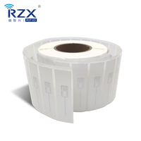 Muestras gratis seguridad antirrobo ISO18000 6C UCODE 9 RFID etiqueta UHF Etiqueta de joyería
