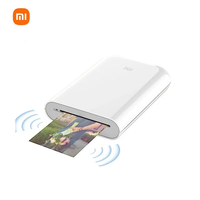 Offre Spéciale : Imprimante Photo Portable Couleur 313x400dpi, Résolution USB + Mini Imprimante de Poche pour Papier Photo 2x3 pouces