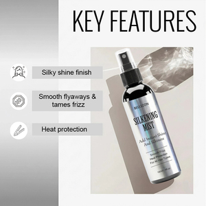 Brume lissante effet soie <span class=keywords><strong>pour</strong></span> <span class=keywords><strong>cheveux</strong></span> naturels et perruques, marque privée, anti-frisottis, <span class=keywords><strong>pour</strong></span> une brillance miroir et une rénovation des <span class=keywords><strong>cheveux</strong></span>. - Product Image 3