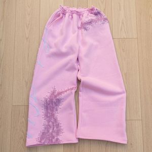 Conjunto de Sudadera con Capucha y Pantalones de Chándal para Hombre, de Algodón Grueso, Estilo Urbano Y2K Grunge, con Estampado Gráfico y Cremallera Completa, Venta al por Mayor Personalizada - Product Image 3