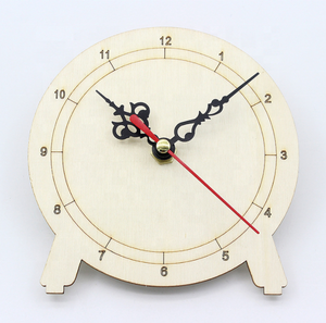 Horloge intelligente à domicile en <span class=keywords><strong>bois</strong></span>, pièces, petite production fait à la main, matériel de visage, expérimentation scientifique maternelle, modèle en <span class=keywords><strong>bois</strong></span> - Product Image 6