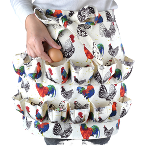 Customized Work <b>Apron</b> Cotton Duck Canvas Farm Poultry Egg Gathering Deep Pockets Waist <b>Apron</b> OEM Wholesale - Product Image 1