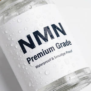 Professional NMN Vial <b>Labels</b> Premium Matte White Stickers for Anti Aging Lyophilized Powder <b>Packaging</b> - Product Image 3