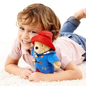 Ours en peluche doux et moelleux, rembourré en coton PP, <span class=keywords><strong>pour</strong></span> bébé de <span class=keywords><strong>3</strong></span> <span class=keywords><strong>mois</strong></span> et plus, cadeau de Saint-Valentin très populaire - Product Image 1