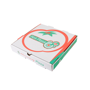 Caja de pizza barata Fábrica China Caja de embalaje de pizza corrugada Logotipo impreso Caja De Pizza Caja De 40x40 Caja para pizzería - Product Image 4