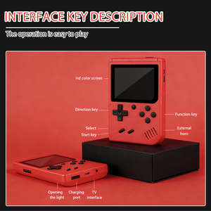 Console de jeu portable avec écran 3 pouces, conception OEM, emballage personnalisé, lecteur de jeux pour enfants, idéal comme cadeau - Product Image 2