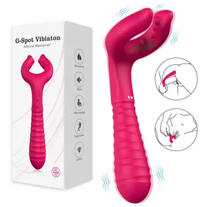 Meilleure vente Flirter Clitoris Vagin Vibration Pénis Vibrateur Sex Toys Pour Femmes Hommes Couple Mamelon Massage G-spot Stimulation