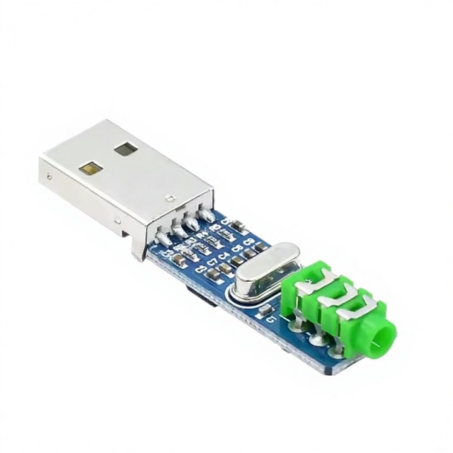 Mini USB DAC Decoder PCM2704 Analog DAC Decoding Board for USB Sound Card