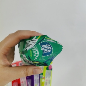 Cấp Thực Phẩm Stand-up Pouch Moq 500Pcs In Hoàn Chỉnh Thanh Sô Cô La <span class=keywords><strong>Wrapper</strong></span> Với Trở Lại Con Dấu Thanh Kem Biểu Tượng Tùy Chỉnh Pet Alcpp Nhựa - Product Image 6