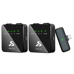 Offerta speciale di fabbrica SX10 nuovo microfono Lavalier Wireless microfono a lunga resistenza microfono per vlog chiesa discorso - Product Image 1