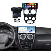 Aijia Vente en gros 12,3 pouces pour Lada Granta 2011-2017 Lecteur multimédia tactile Android Auto CarPlay GPS intégré Amplificateur