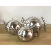 Pots nouvellement conçus en acier inoxydable 201 bouilloire t cafetière théière bouilloire 1.0/1.5/2.0L