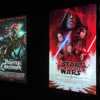 Caja de Luz Personalizada para Póster de Película, Doble Cara, con Cable para Colgar, Marco de Aluminio, Marco a Presión con LED para Ventana
