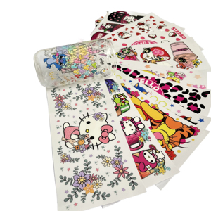 Transferencias UV al por Mayor de Fábrica Profesional, Diseños Personalizados para Tazas, Calcomanías DTF Impermeables y Duraderas para Vasos y Tazas - Product Image 2