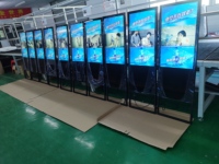 Pantalla táctil de 55 pulgadas de señalización digital Android Os Mall Quiosco de transmisión para sala de montaje virtual con diseño de I Pad