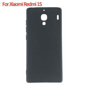 Nhà Sản Xuất Bán Buôn Matte TPU Trường Hợp Mềm Frosted Cover Quay Lại Silicone Điện Thoại Di Động Trường Hợp Đối Với <span class=keywords><strong>Redmi</strong></span> <span class=keywords><strong>1S</strong></span> 4G Đen - Product Image 2