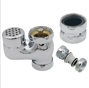 Vanne de chasse silencieux Absorption des chocs prévention de la <span class=keywords><strong>Pollution</strong></span> vanne de chasse vanne de temporisation Snubber réduire les accessoires de bruit - Product Image 3