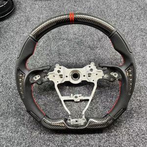 Ta Y Series <b>D</b>-Shape Sport Steering Wheel Carbon Fiber Leather Compatible With <b>Models</b> Y Series Sport Steering Wheel Ta Y S - Product Image 1