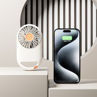 Mini Ventilador Personal Portátil Recargable por USB de Plástico para Niños, Niñas, Hombres, Mujeres, Hogar, Oficina, Viajes al Aire Libre