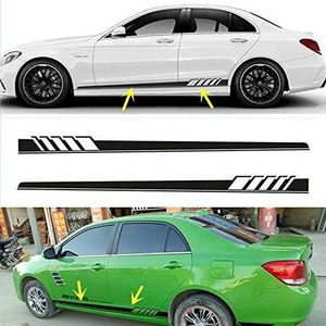 Xe eo bên váy trang trí dán vinyl đua dài sọc cửa <span class=keywords><strong>decal</strong></span> cho cơ thể tự động phụ kiện xe hơi - Product Image 5