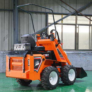 Mini-chargeuse compacte 2026 CE EPA 5 avec pompe, souffleuse à neige 2 tonnes pour usage domestique, et trancheuse 4x4 Infront, garantie 1 an - Product Image 1