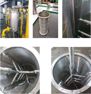 대용량 산업용 점성 액체 여과 200 마이크론 완전 자동 316 스테인리스 스틸 내부 스크레이퍼 필터 - Product Image 6