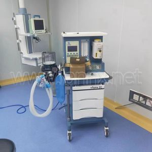 LANNX USpire 2C CE aprobado Hospital UCI equipo de emergencia máquina de anestesia con evaporador único Maquina De Anestesia - Product Image 2