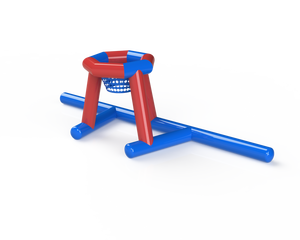 Panier de basket flottant gonflable - Jeu de basket de piscine de qualité commerciale pour parcs aquatiques, piscines de jardin et activités de fête - Product Image 3