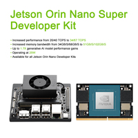 Nouvelle carte de développement officielle NVIDIA Jetson Orin Nano Super 8 Go avec Jetpack 6.2 67Tops Linux Ubuntu OS pour les applications d'IA