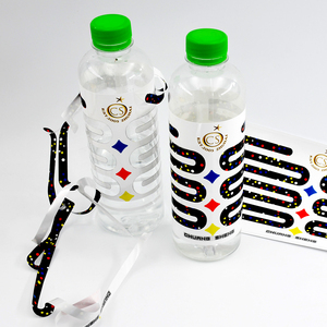 Étiquette autocollante personnalisée détachable à la main pour bouteille d'eau, en papier synthétique résistant à l'eau, imprimée avec logo, facile à poser et à retirer - Product Image 3