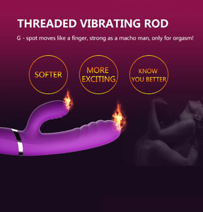 Vibrador de Conejo Realista de Silicona Suave y Flexible con Doble Vibración, Juguete Sexual para Masturbación Femenina, Venta Directa de Fábrica - Product Image 5
