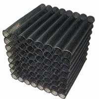 Usine de traitement des eaux usées, Bio-filtre en plastique HDPE, Bio-bloc, 500x500x500mm
