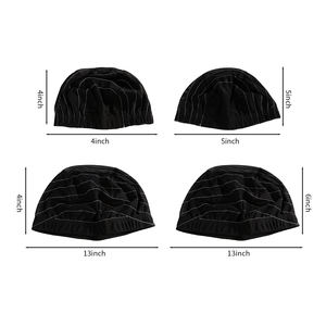 4x4 5x5 13x4 extensible doux <span class=keywords><strong>pour</strong></span> la peau élastique dôme casquette respirant noir perruque faisant casquette respirant couture dôme maille perruque <span class=keywords><strong>filet</strong></span> casquette - Product Image 3