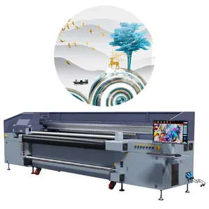 Uv Hybrid Printer Roll To Roll Uv Flatbed Printer For Cotton Handbag Wood Glass Leather Printing Machine China Factory Supply