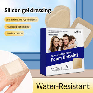 رغوة البولي يوريثان الطبية شفافة الجرح خلع الملابس لداء السكري سريع الشفاء سيليكون رغوة خلع الملابس مع الحدود - Product Image 5