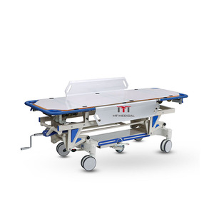 MT <span class=keywords><strong>MEDICAL</strong></span> Hg Respaldo ajustable Ambulancia Emergencia 3 manivelas Camilla para pacientes - Product Image 4