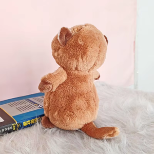 Lindo Peluche de Opossum de Cola Corta, Muñeco de <span class=keywords><strong>Canguro</strong></span> Enano, Animal de Peluche para Niños, Marioneta de <span class=keywords><strong>Canguro</strong></span> Enano de Cola Corta - Product Image 4