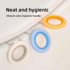 Nuevo Elevador de Tapa de Inodoro para el Hogar - Elevador de Anillo de Tapa de Inodoro con Mango de Viscosa para Manos Limpias - Product Image 5