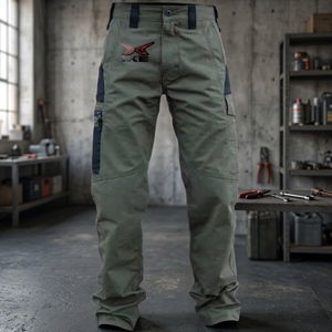 Pantalon cargo tactique HIKE IMPEX en polyester, taille mi-haute, multi-poches, imperméable, coupe-vent, séchage rapide, pour randonnée et entraînement en extérieur - Product Image 2