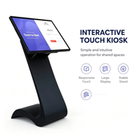 Tableau blanc interactif 4K de 50 pouces avec 20 points tactiles pour centres commerciaux, base en S, système Windows, directement de l'usine