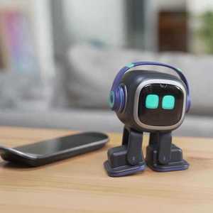 Emo <strong>Robot</strong> Intelligent Companion Toy Voice Recognition Emotional Communication Children Adult Electronic Pet AI Android ROBO OLED - Product Image 3