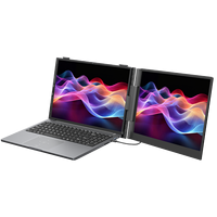 Moniteur portable Blackview SCM8 15,3 pouces, écran unique, extension d'écran pour ordinateur portable, 1920x1200 60Hz, Type-C, compatible MAC/Windows/Android/Linux/Chrome OS