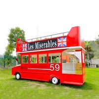Usine directement à bas prix alimenté par batterie Train Bus Double étage Bus Londres Bus voiture pour les stations touristiques