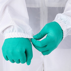 Combinaison de peinture en polyester couleur blanche combinaison de pulvérisation en fibre de carbone <span class=keywords><strong>antistatique</strong></span> réutilisable - Product Image 5