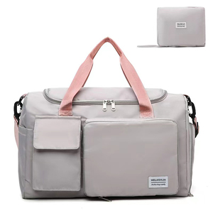 Bolsa <span class=keywords><strong>de</strong></span> Viaje Deportiva Impermeable Plegable Rápida, Bolsa <span class=keywords><strong>de</strong></span> Lona para Yoga, <span class=keywords><strong>Fin</strong></span> <span class=keywords><strong>de</strong></span> <span class=keywords><strong>Semana</strong></span>, Gimnasio, Viajes, Unisex - Product Image 1